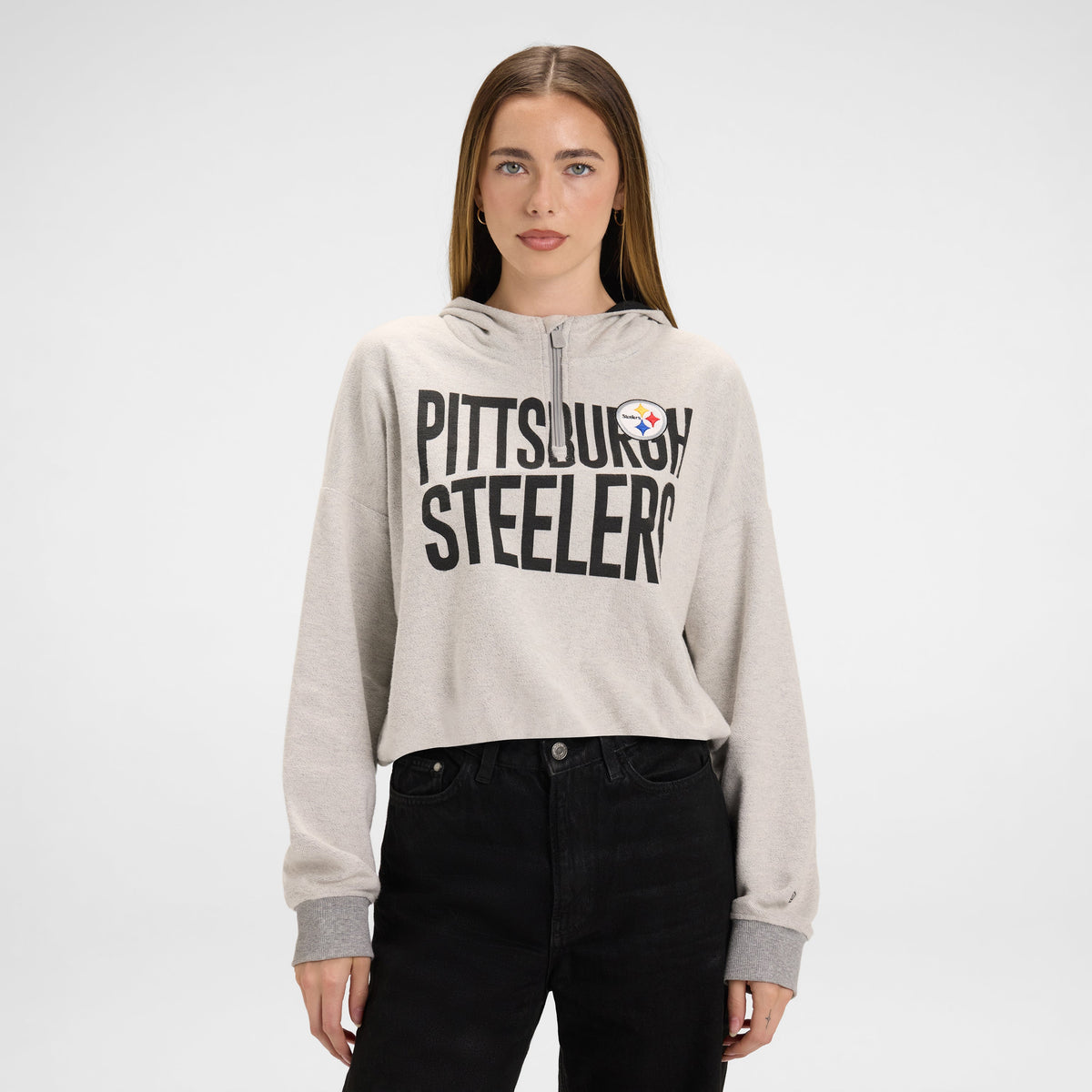 Philadelphia Eagles Sport Night Heather Gray Women's Hoodie