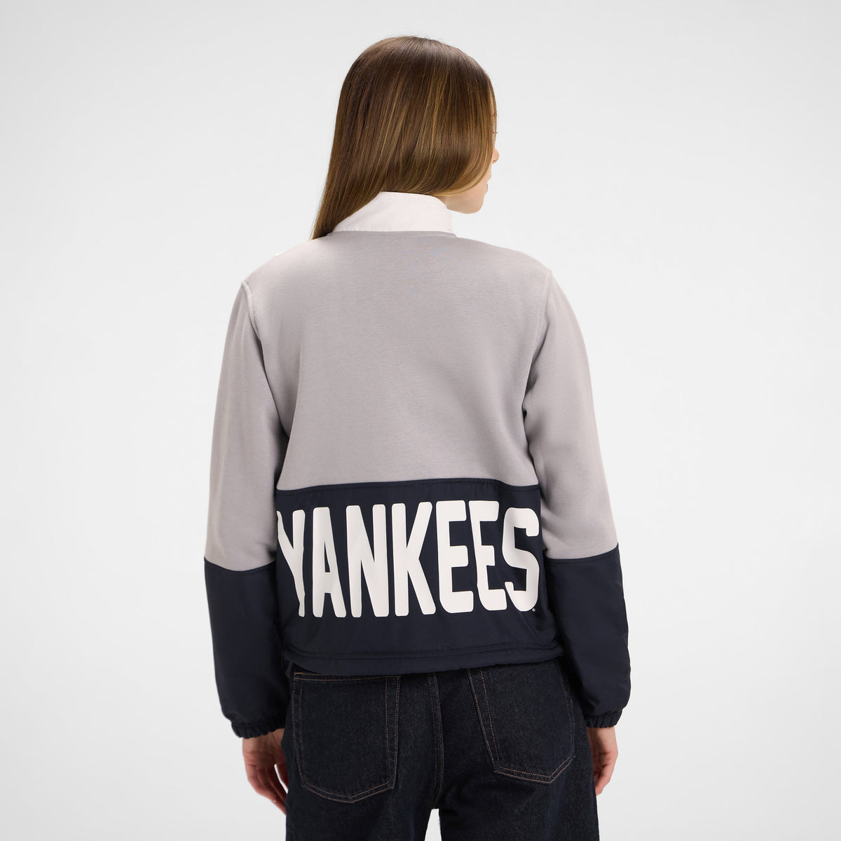 New York Yankees Leisure Women's Full-Zip Sweatshirt