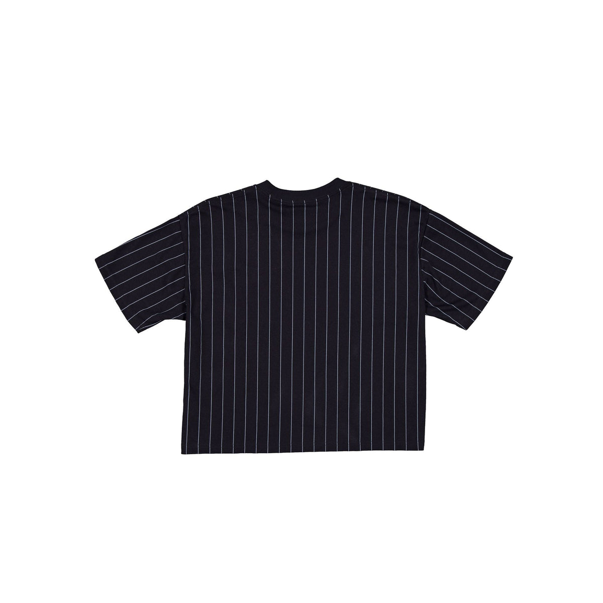 Dallas Cowboys Throwback Women's Cropped Pinstripe T-Shirt