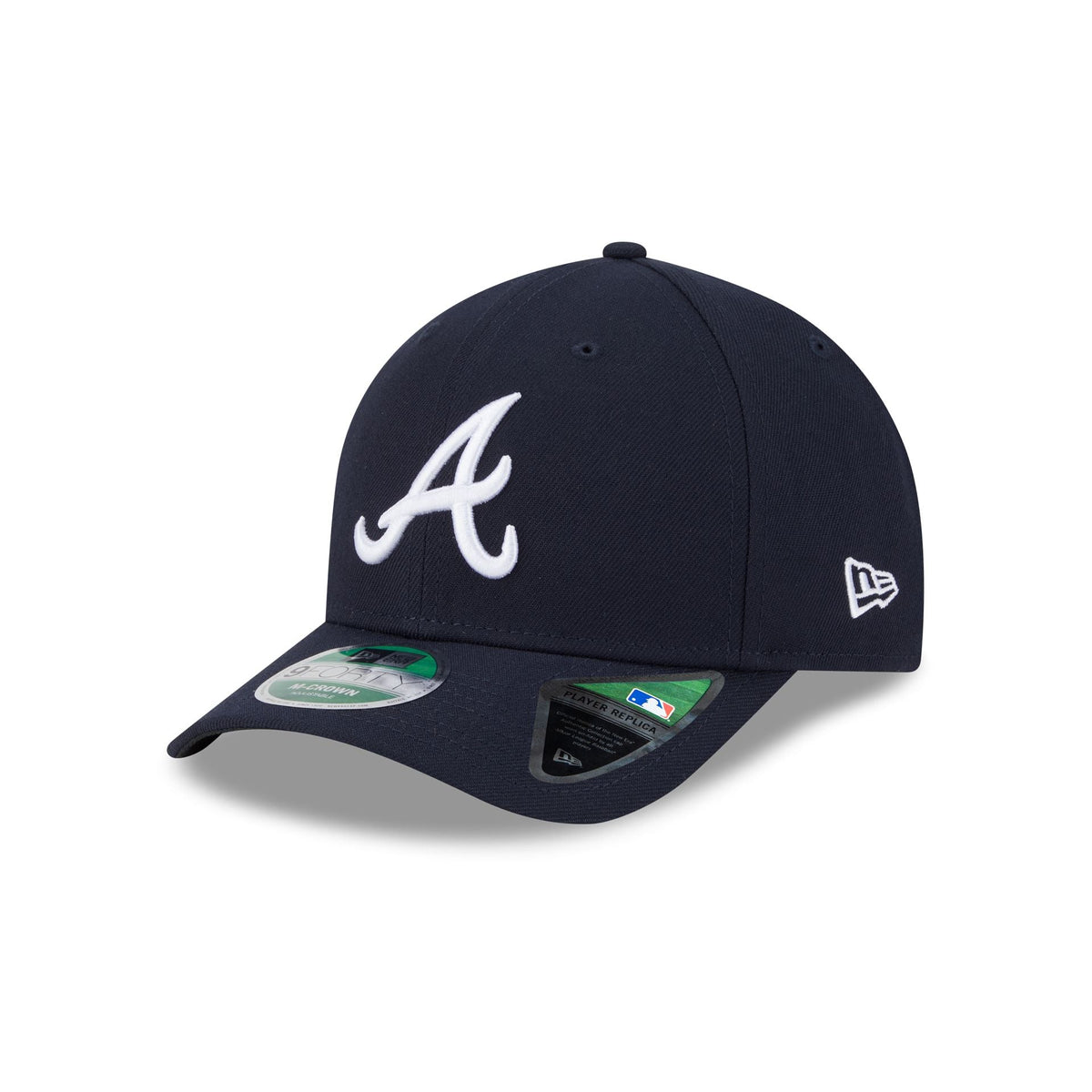 Atlanta Braves Road Authentic Collection 9FORTY M-Crown Snapback Hat