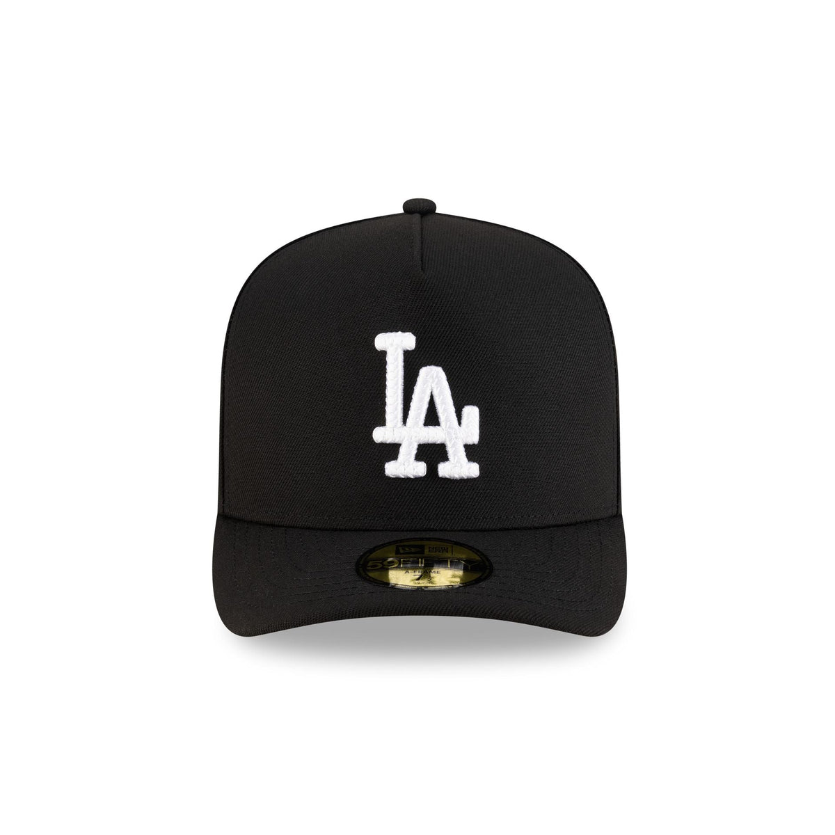 Los Angeles Dodgers Black Script Safety Pin 59FIFTY A-Frame Fitted Hat