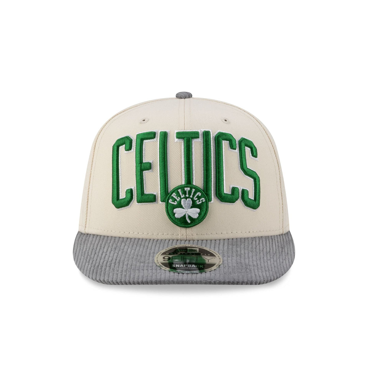 Boston Celtics Cord Visor 9FIFTY Snapback Hat