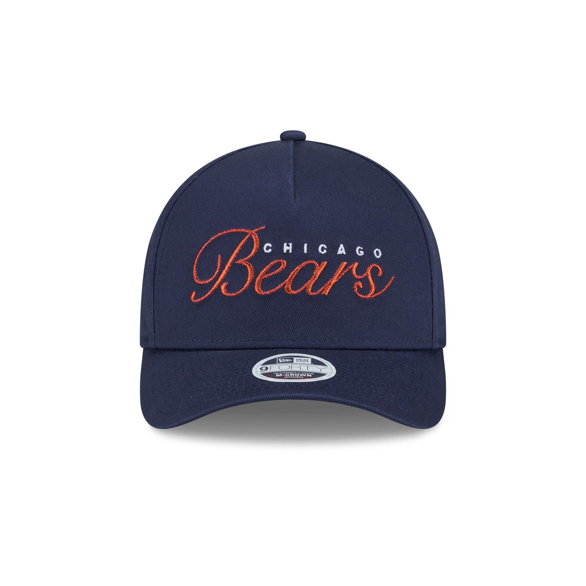 Chicago Bears Metallic Women's 9FORTY M-Crown A-Frame Snapback Hat