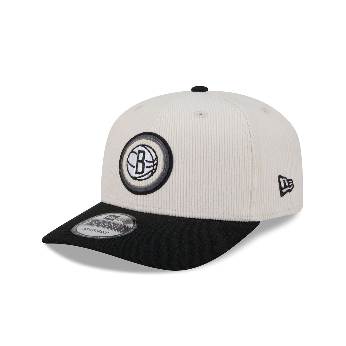 Brooklyn Nets Loyal Corduroy 9SEVENTY Stretch-Snap Hat