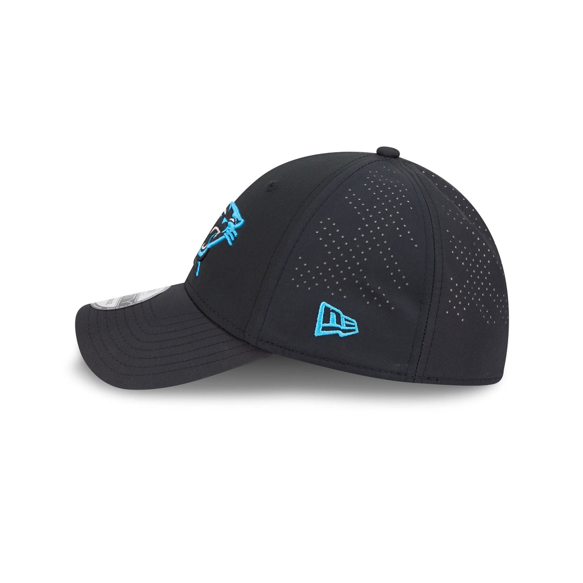 Carolina Panthers Night 39THIRTY Stretch Fit Hat