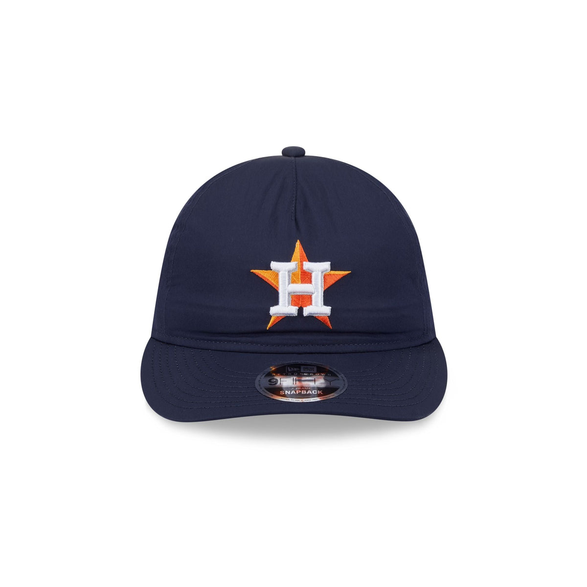 Houston Astros Nylon Retro Crown 9FIFTY A-Frame Snapback Hat