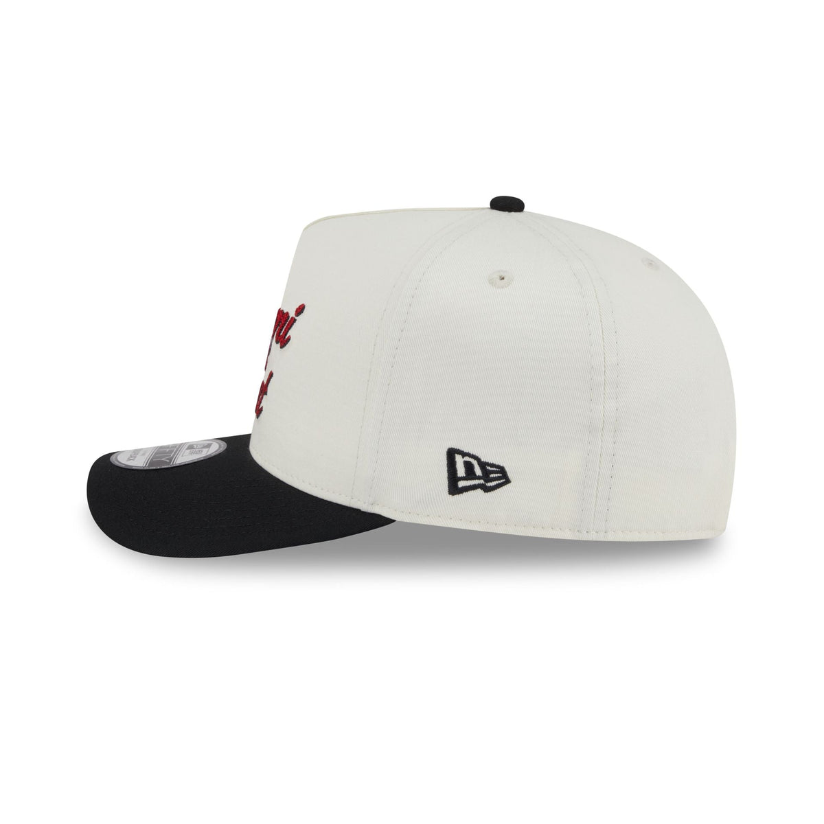 Miami Heat Chainstitch 9FIFTY A-Frame Snapback Hat