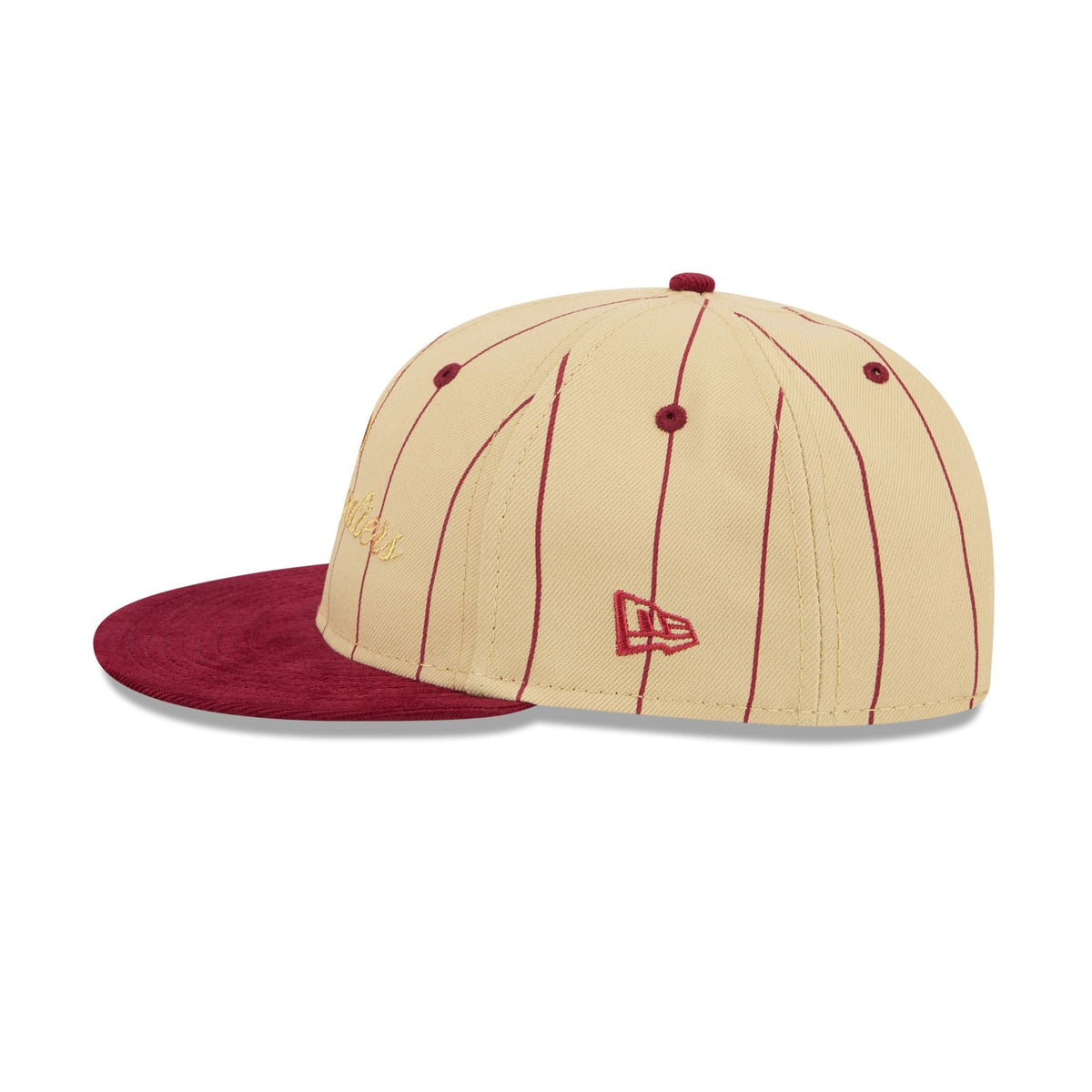 Cleveland Cavaliers Pinstripe Script Retro Crown 9FIFTY Adjustable Hat