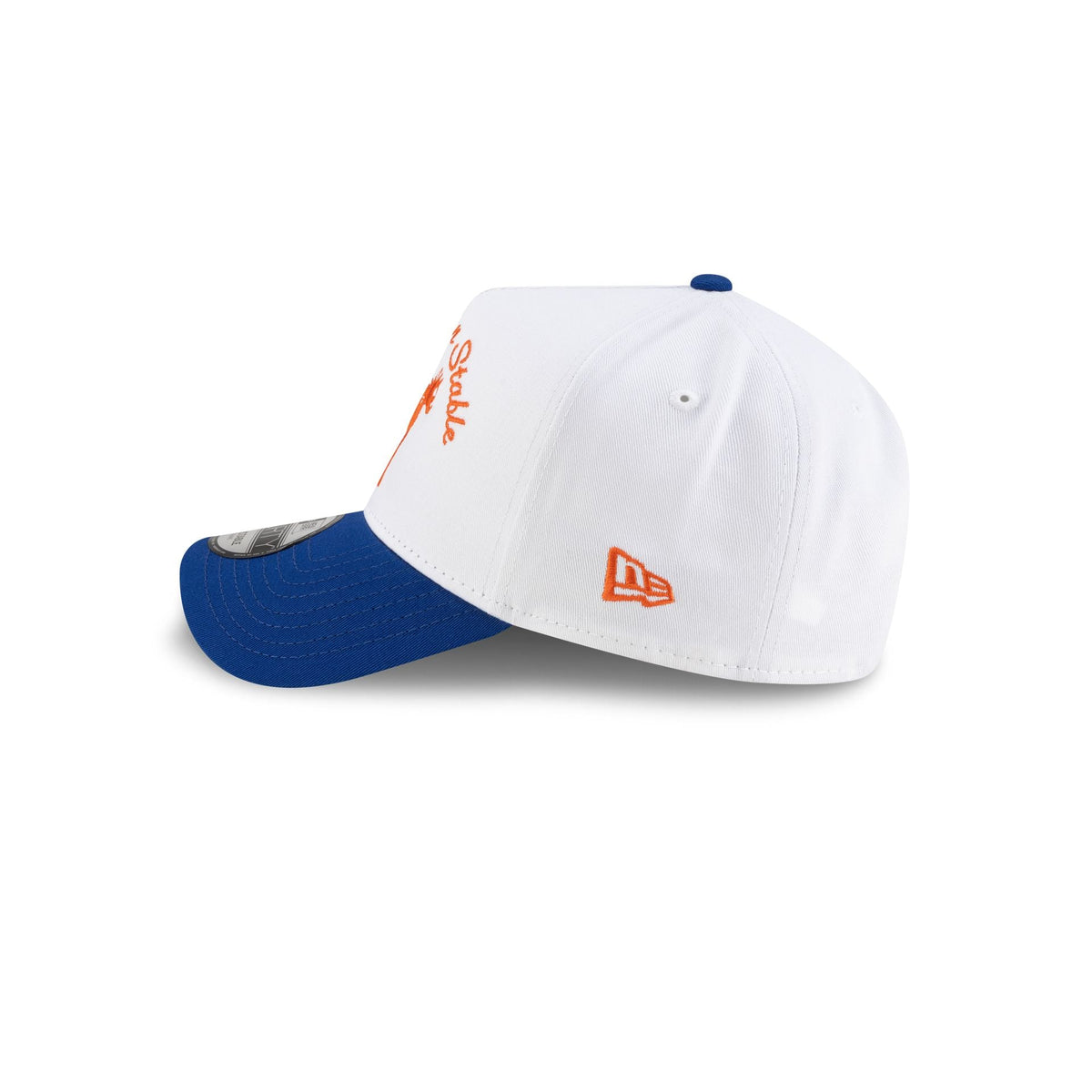 Siegelman Stable x New York Mets Blue Visor 9FORTY A-Frame Snapback Hat