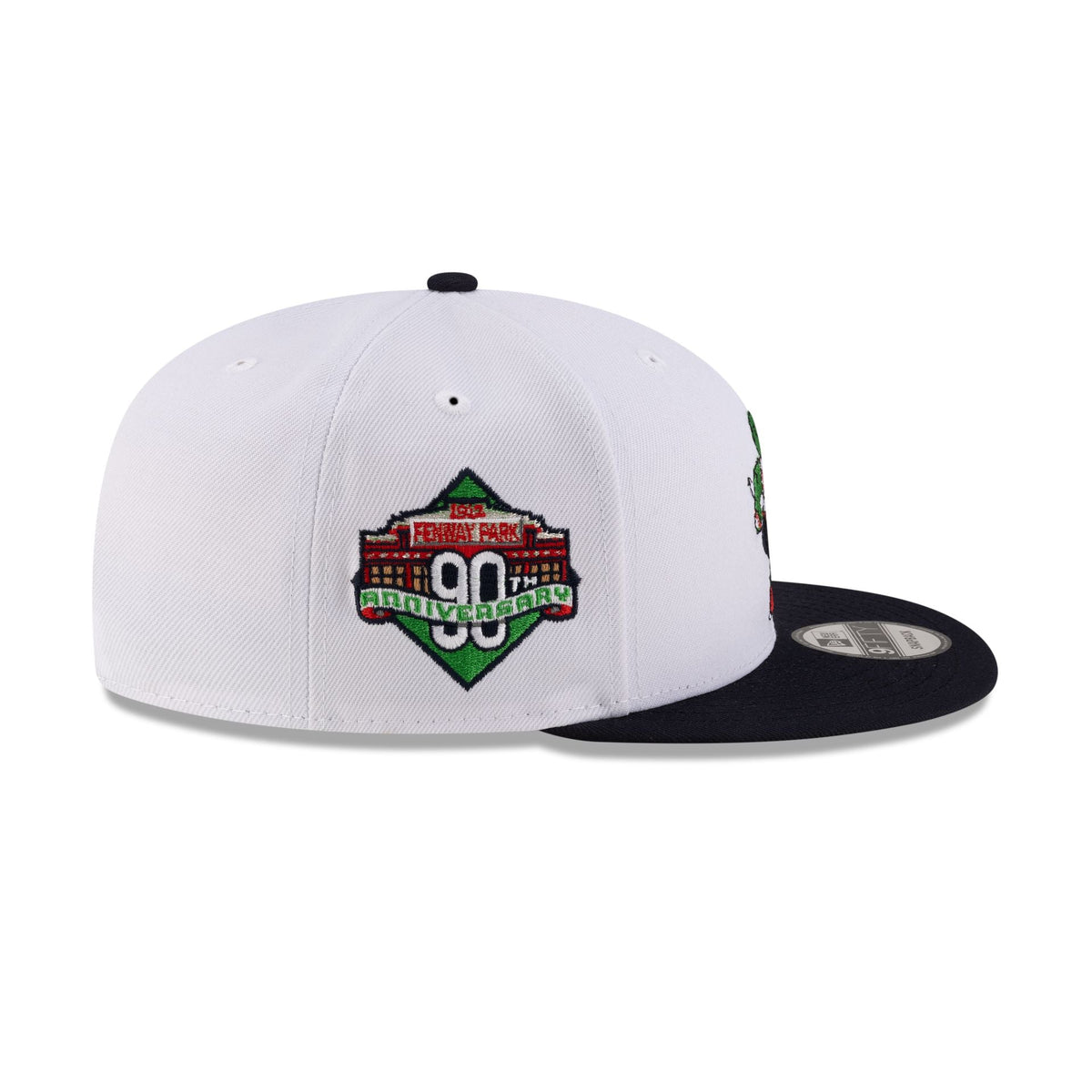 Boston Red Sox Mascot White 9FIFTY Snapback Hat