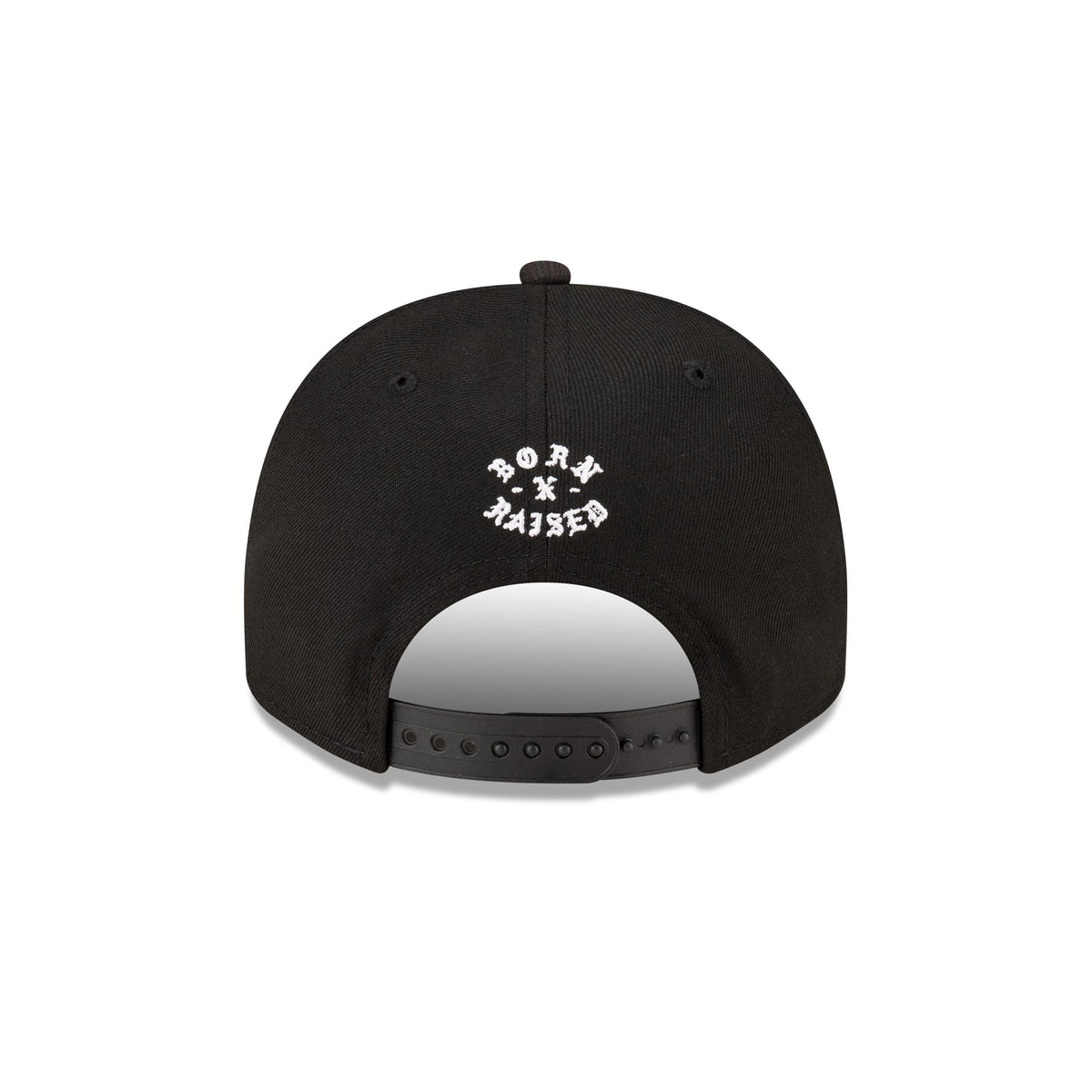 Born x Raised x Cleveland Browns Script Black 9FIFTY A-Frame Snapback Hat