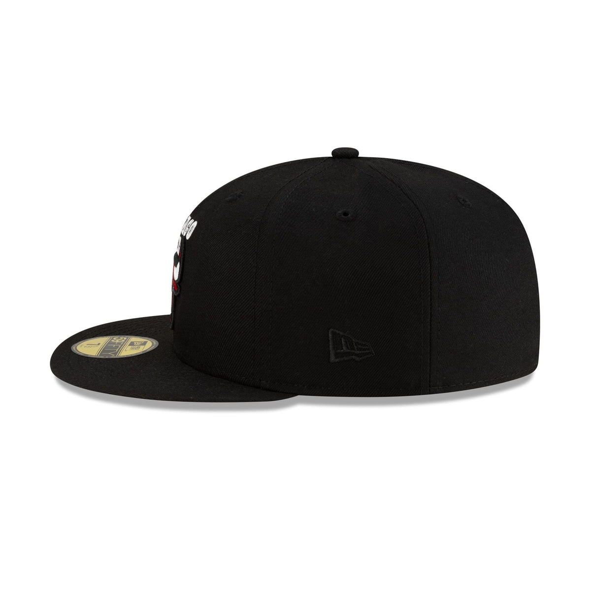 Chicago Bulls 1966-Present Hardwood Classics Black 59FIFTY Fitted Hat
