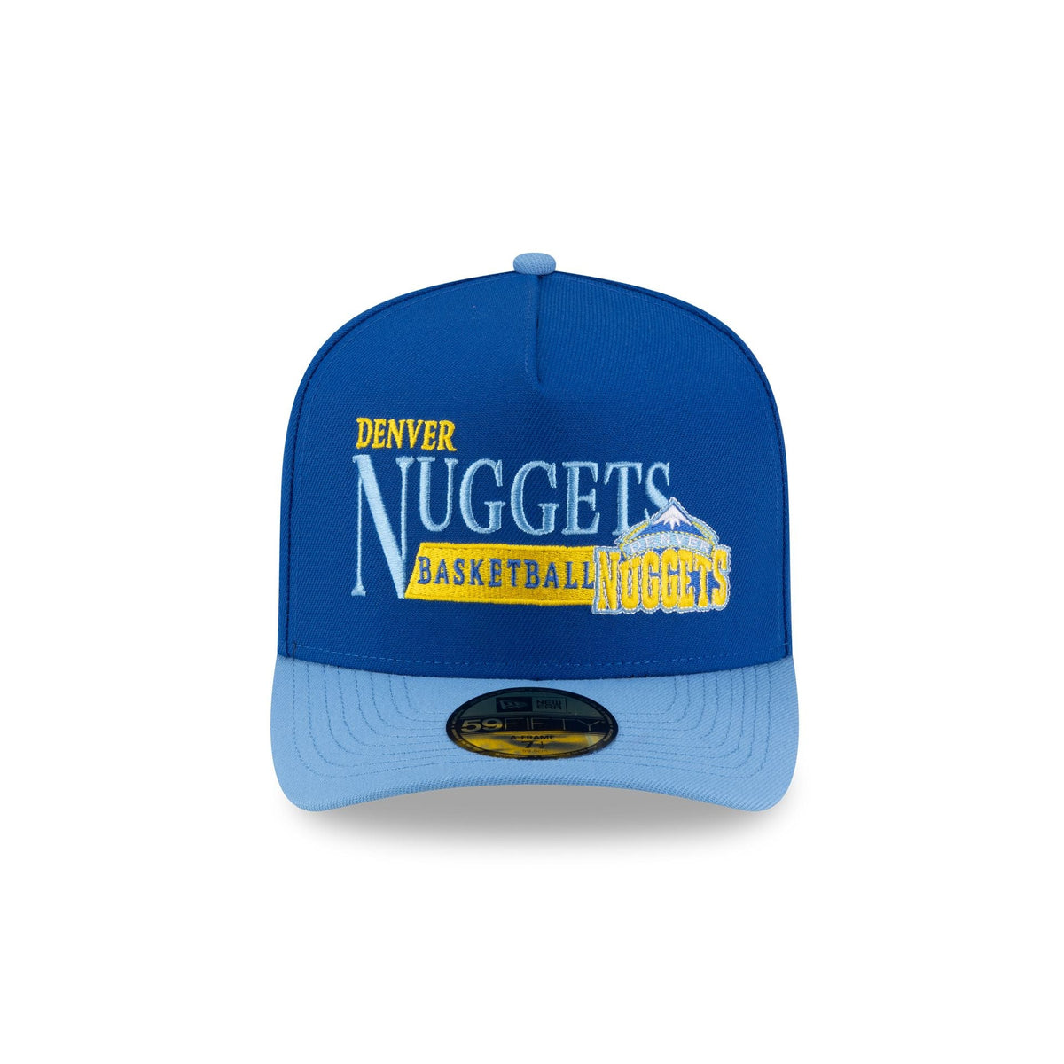 Denver Nuggets 2008-2018 Hardwood Classics Liner 59FIFTY A-Frame Fitted Hat