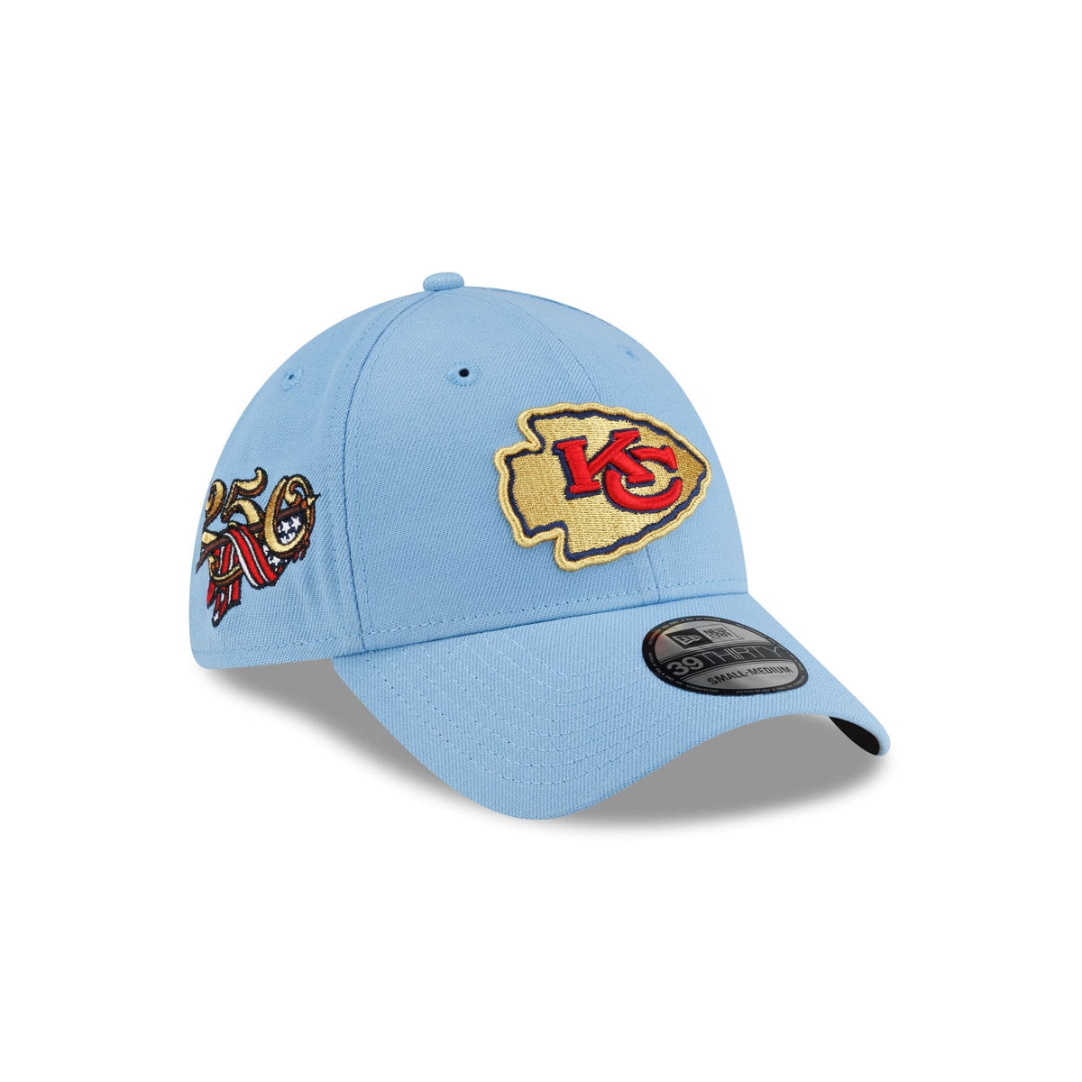 Kansas City Chiefs Red. White & Blue 39THIRTY Stretch Fit Hat