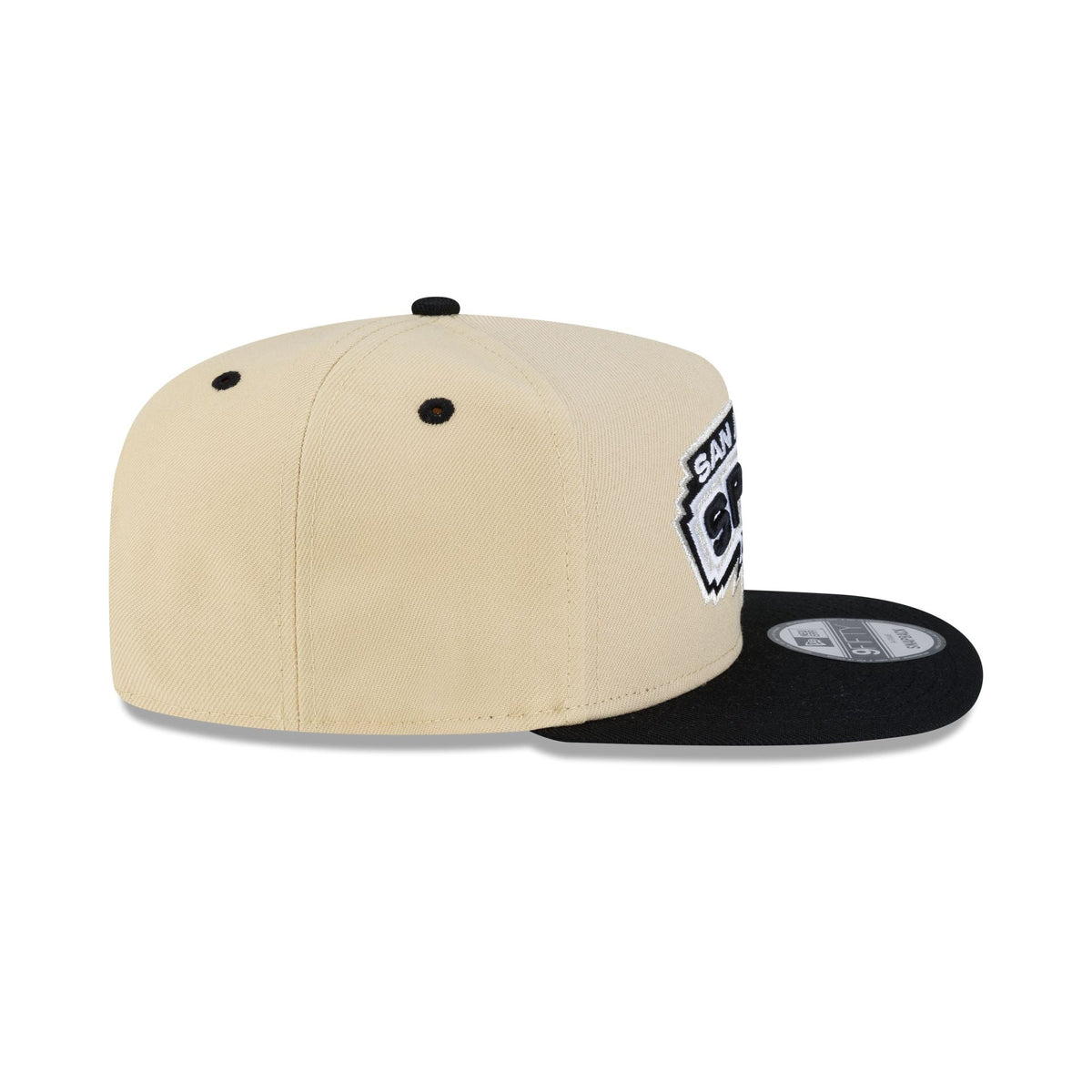 San Antonio Spurs Hardwood Classics 2000s Gold 9FIFTY A-Frame Snapback Hat