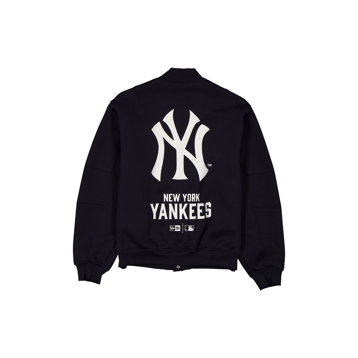 New York Yankees Tech Sweat Navy Varsity Jacket