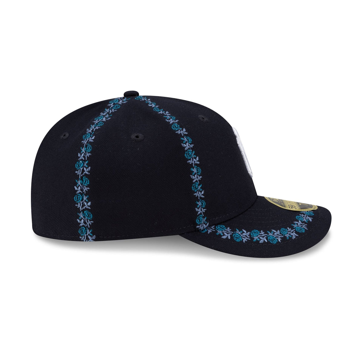 New York Yankees Rose Emblem Low Profile 59FIFTY Fitted Hat