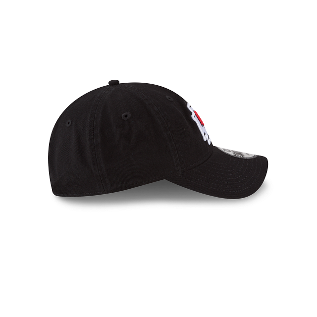 Kansas City Chiefs Core Classic Black 9TWENTY Adjustable Hat
