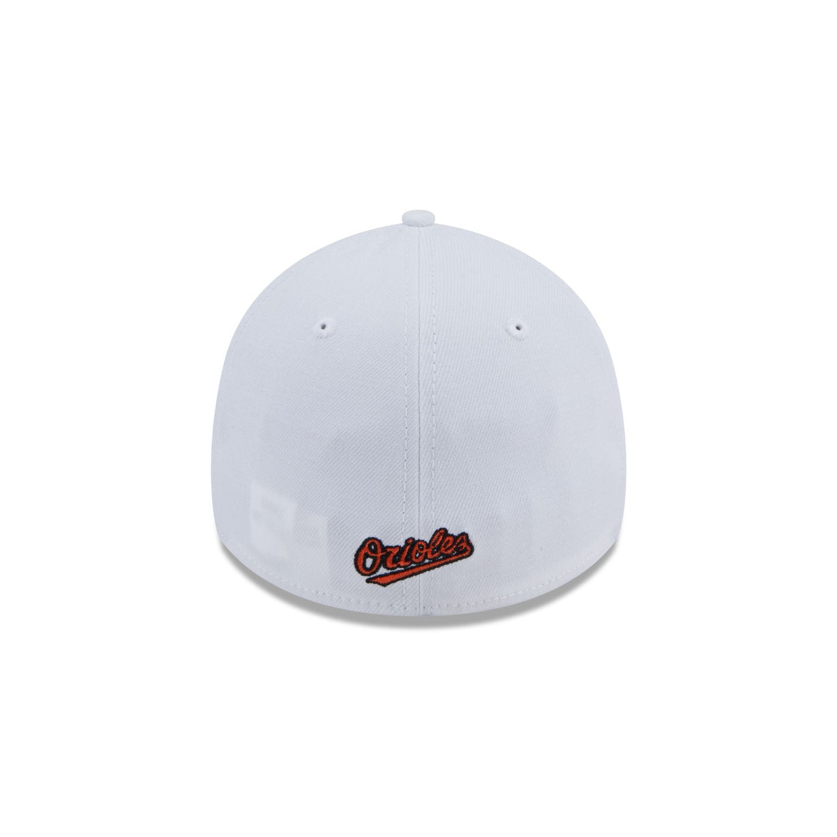 Baltimore Orioles Optic White 39THIRTY Stretch Fit Hat