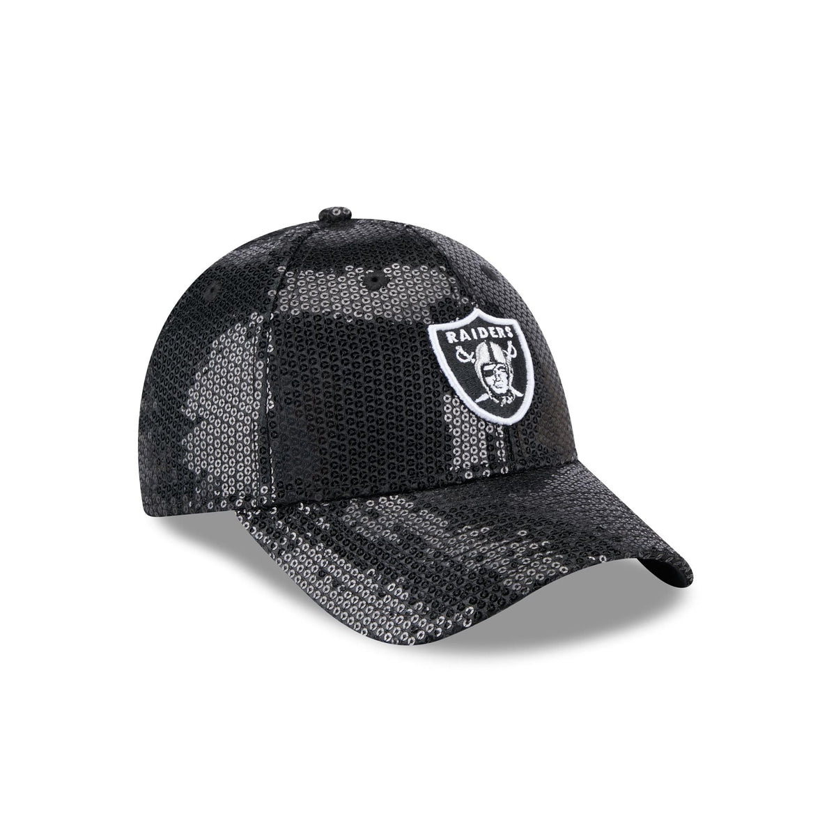 Las Vegas Raiders Sequin Women's 9FORTY Adjustable Hat