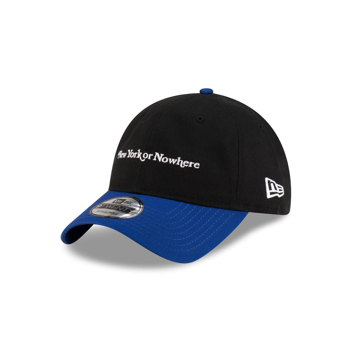 New York or Nowhere x New York Mets Black Wordmark 9TWENTY Adjustable Hat