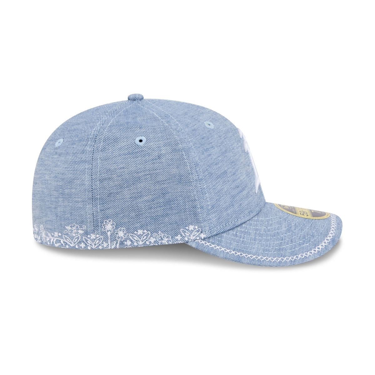 Athletics Hand Stitched Chambray Low Profile 59FIFTY Fitted Hat