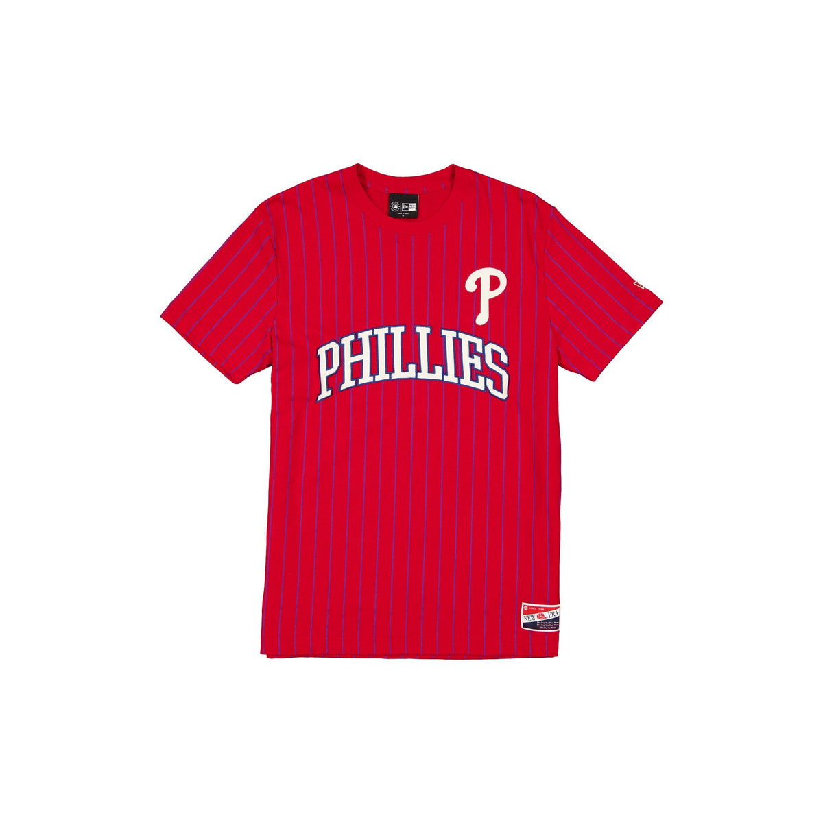 Philadelphia Phillies Throwback Retro Pinstripe T-Shirt