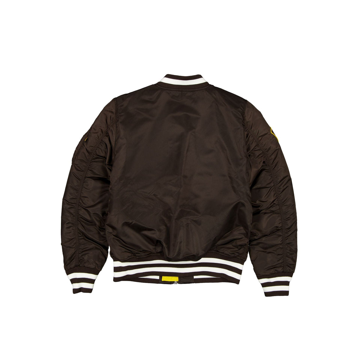 Alpha Industries x San Diego Padres Brown MA-1 Bomber Jacket