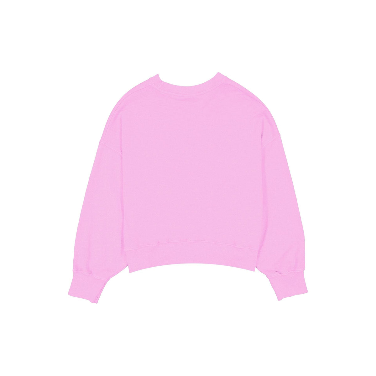 Atlanta Braves Throwback Women's Washed Pink Crewneck