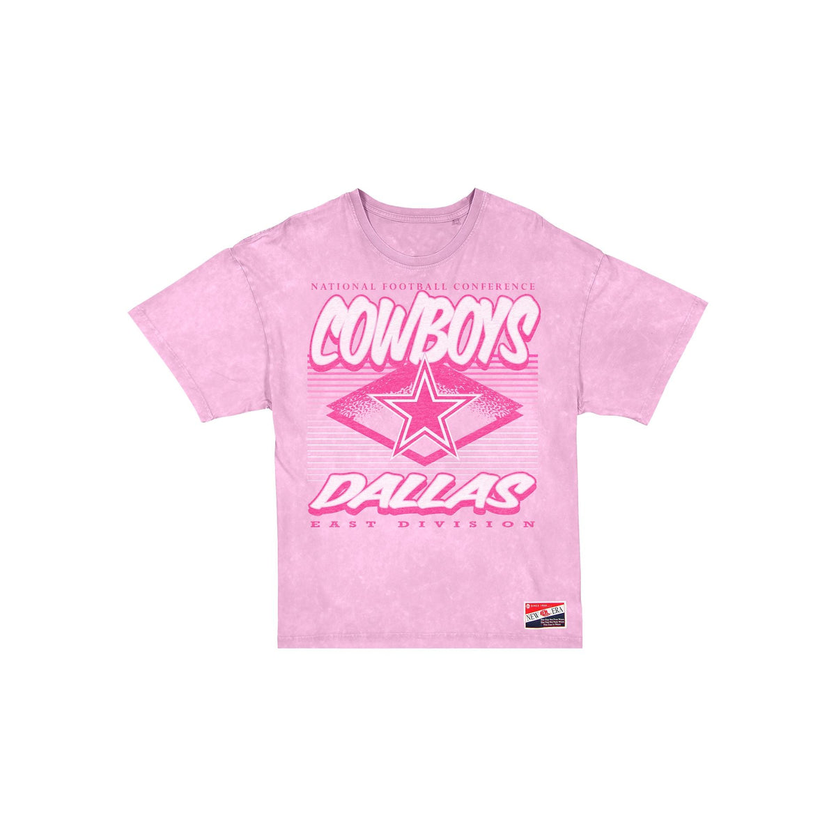 Dallas Cowboys Throwback Women's Pink T-Shirt