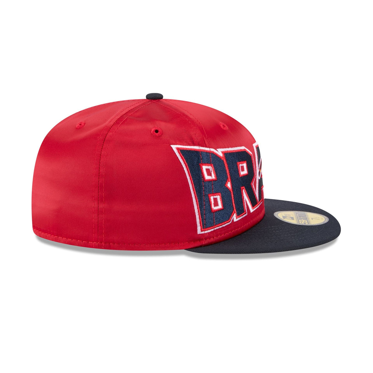 Atlanta Braves Bold Satin 59FIFTY Fitted Hat