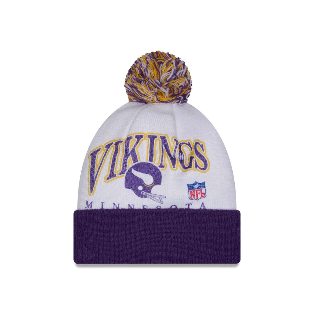 Minnesota Vikings Spirit Pom Knit Hat