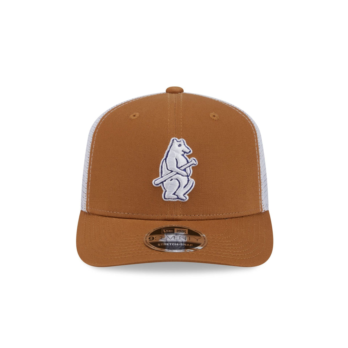 Chicago Cubs Bronze Alt 9SEVENTY Trucker Hat