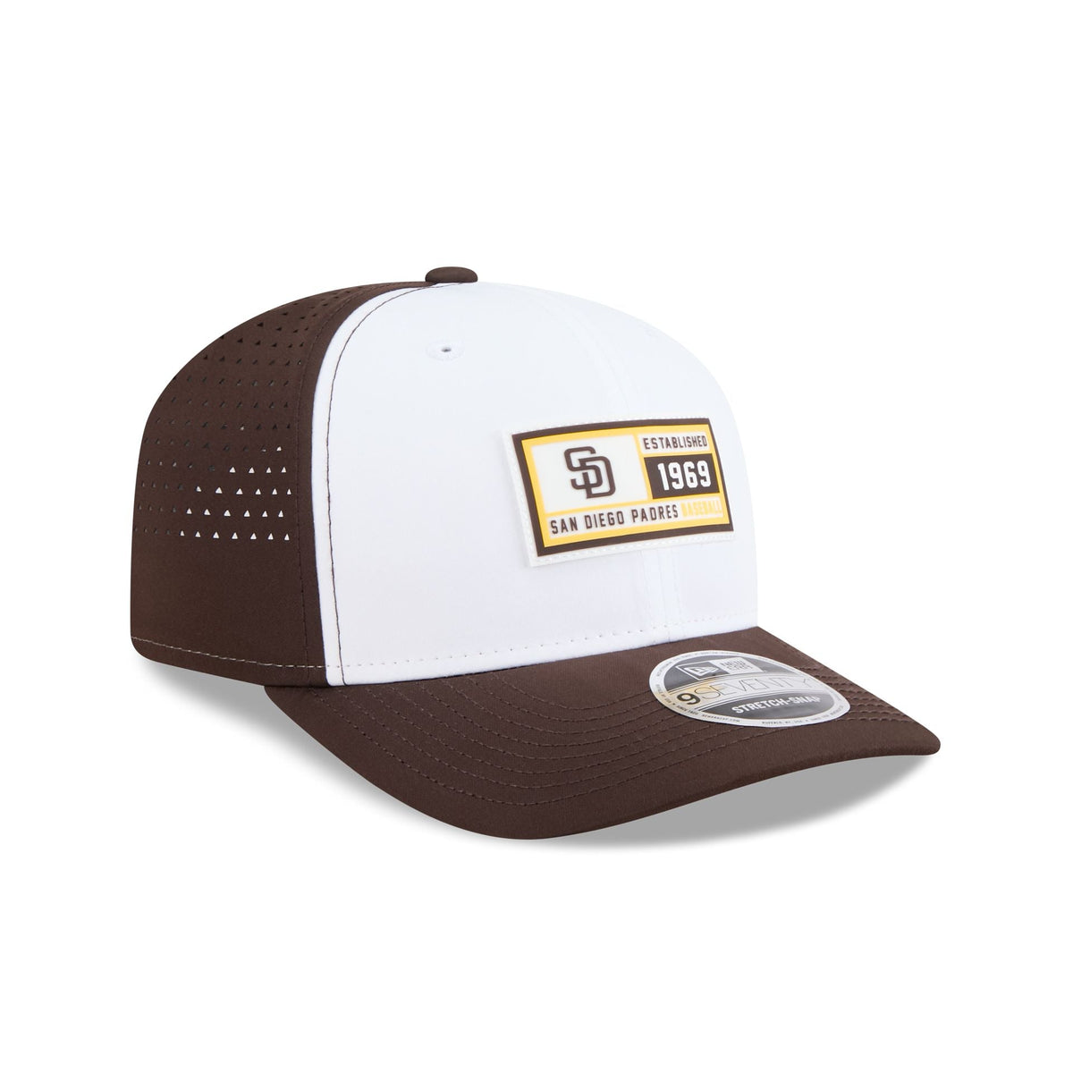 San Diego Padres Est. Patch 9SEVENTY Stretch-Snap Hat
