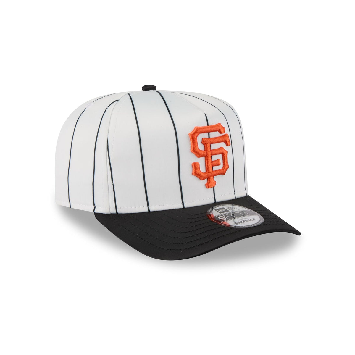 San Francisco Giants Satin Pinstripe 9FIFTY A-Frame Snapback Hat