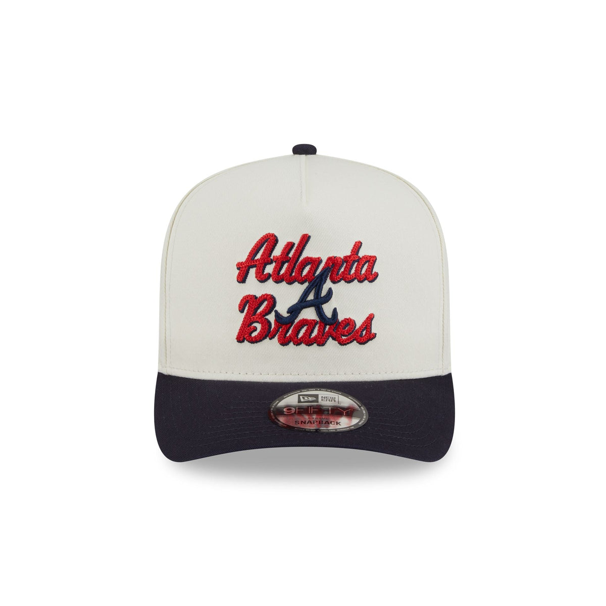 Atlanta Braves Chainstitch 9FIFTY A-Frame Snapback Hat