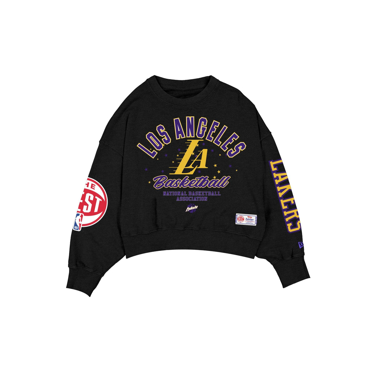 Los Angeles Lakers 2025 City Edition Women's Crewneck