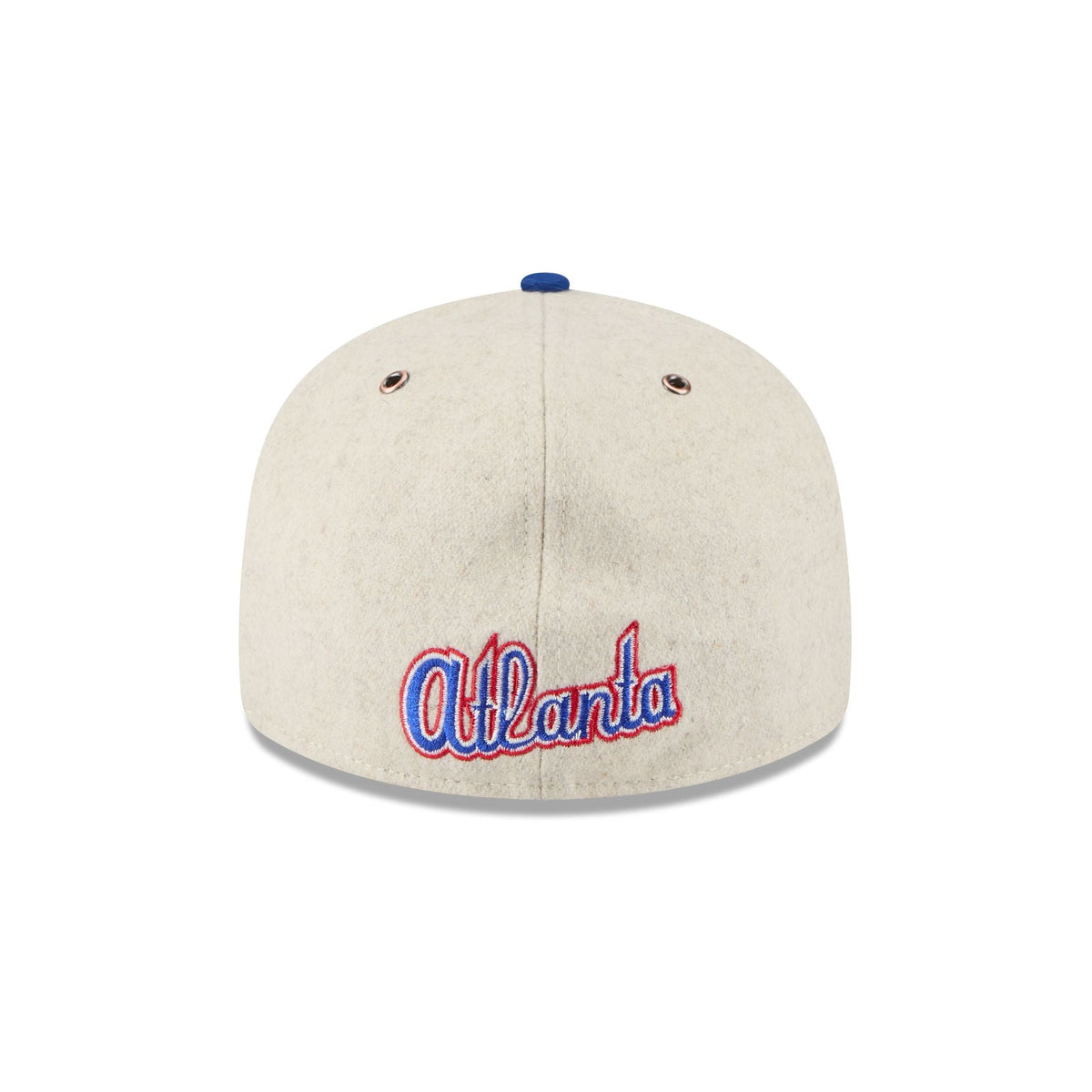 Atlanta Braves Wool Letterman Retro Crown 59FIFTY Fitted Hat