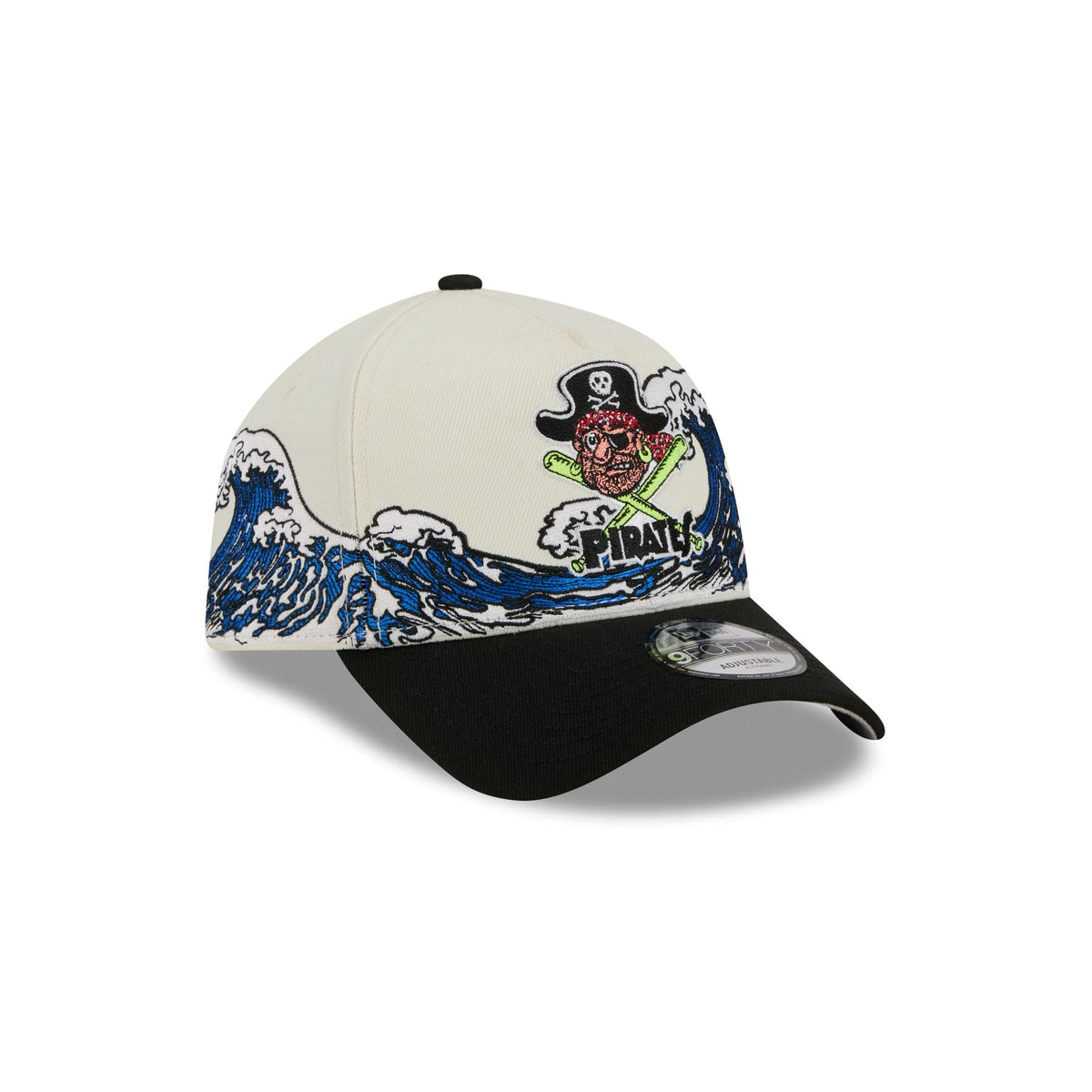 Pittsburgh Pirates Tidal Flow 9FORTY A-Frame Snapback Hat
