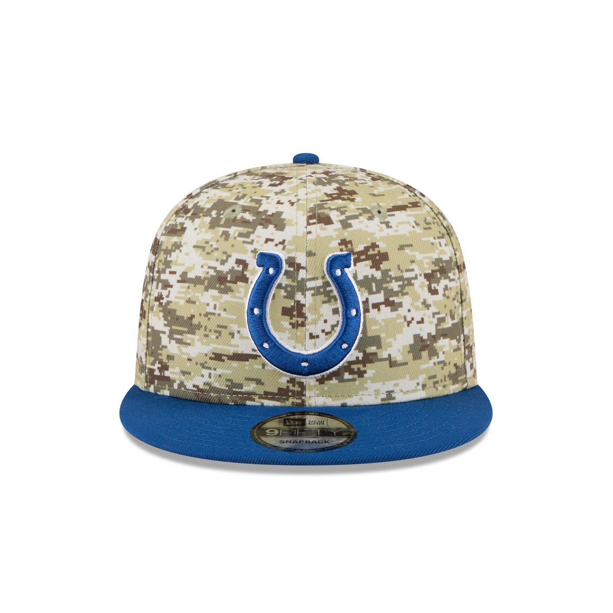 Indianapolis Colts 2025 Salute to Service Fan Gear 9FIFTY Snapback Hat