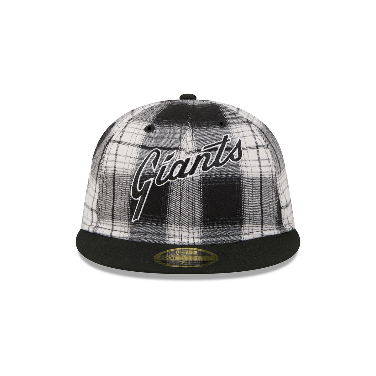 San Francisco Giants Grunge Plaid Retro Crown 59FIFTY Fitted Hat