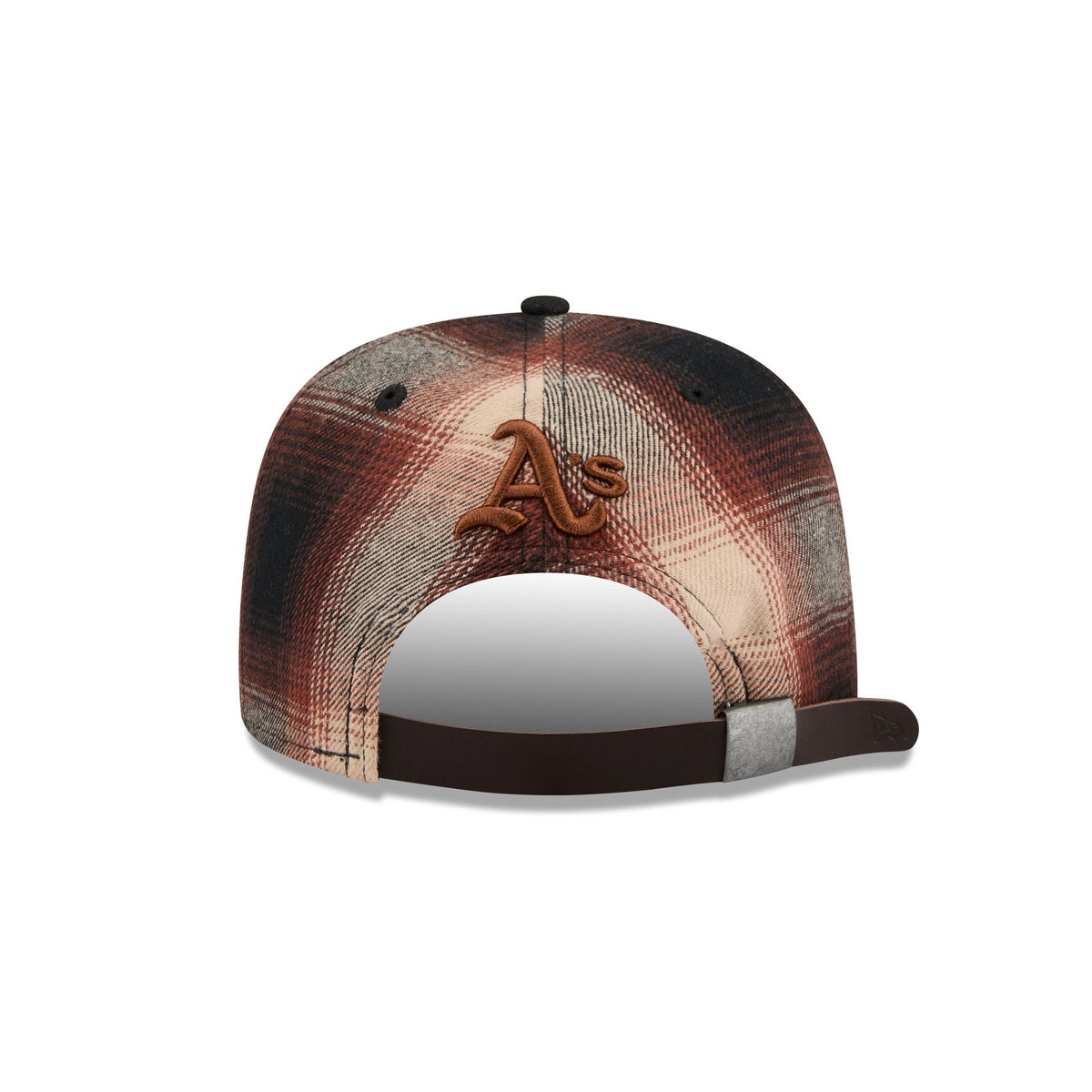 Athletics Grunge Plaid 9FIFTY A-Frame Adjustable Hat