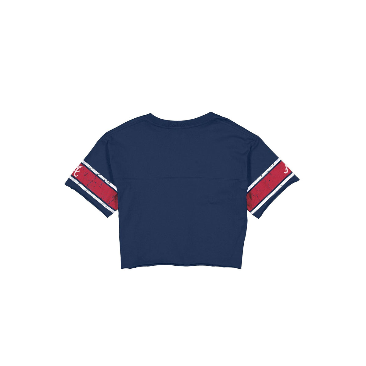 Atlanta Braves Throwback Women's Cropped T-Shirt