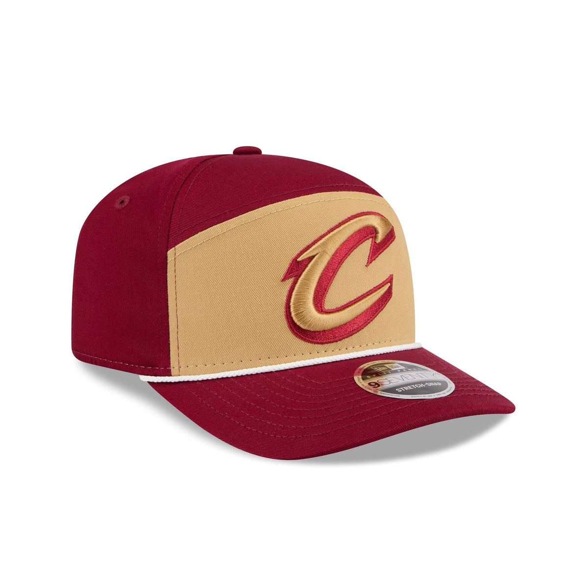 Cleveland Cavaliers Split Panel 9SEVENTY Stretch-Snap Hat