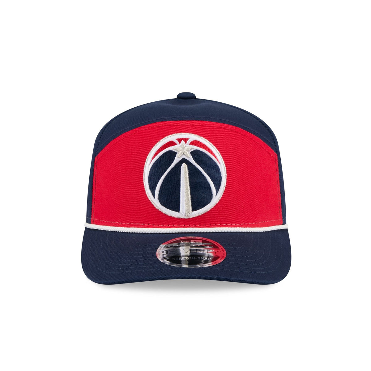 Washington Wizards Split Panel 9SEVENTY Stretch-Snap Hat