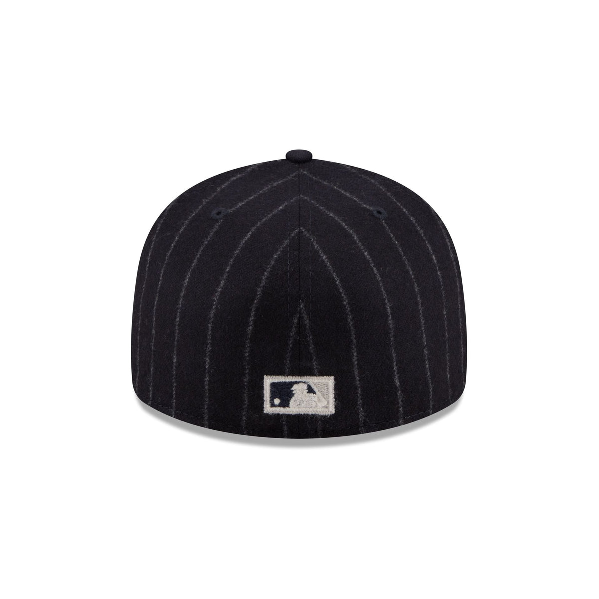 Atlanta Braves Pinstripe Merino & Cashmere Moon 59FIFTY Fitted Hat