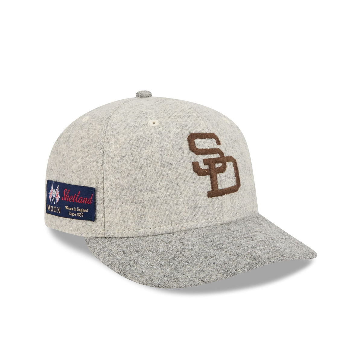 San Diego Padres Stone Shetland Moon 59FIFTY Fitted Hat