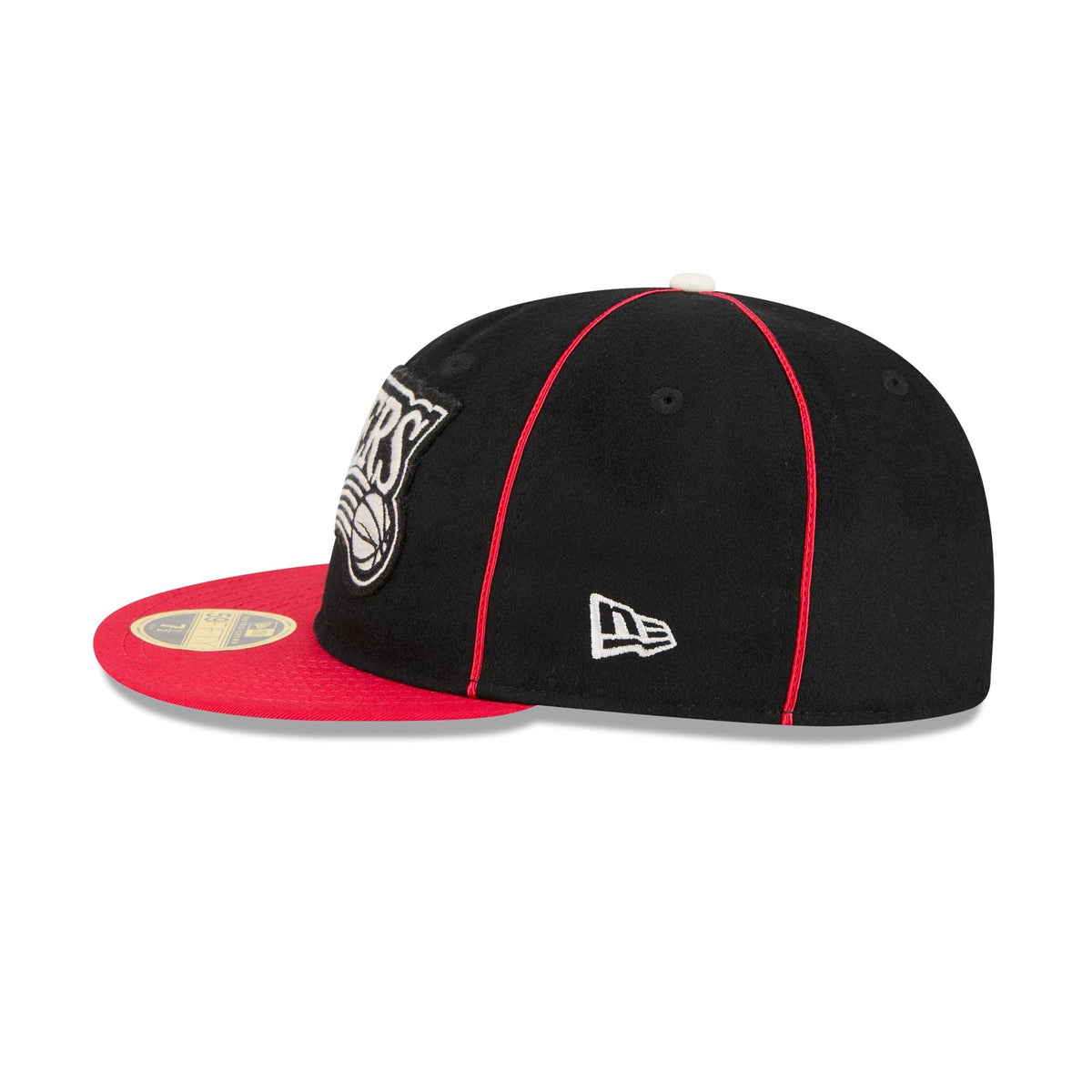 Philadelphia 76ers Felt Logo Retro Crown 59FIFTY Fitted Hat