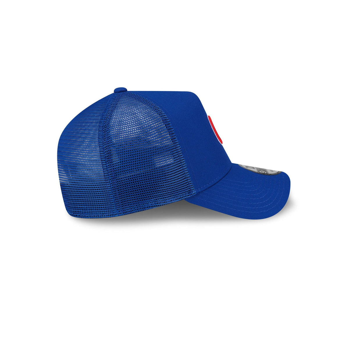 Chicago Cubs Side Script 9FORTY A-Frame Trucker Hat