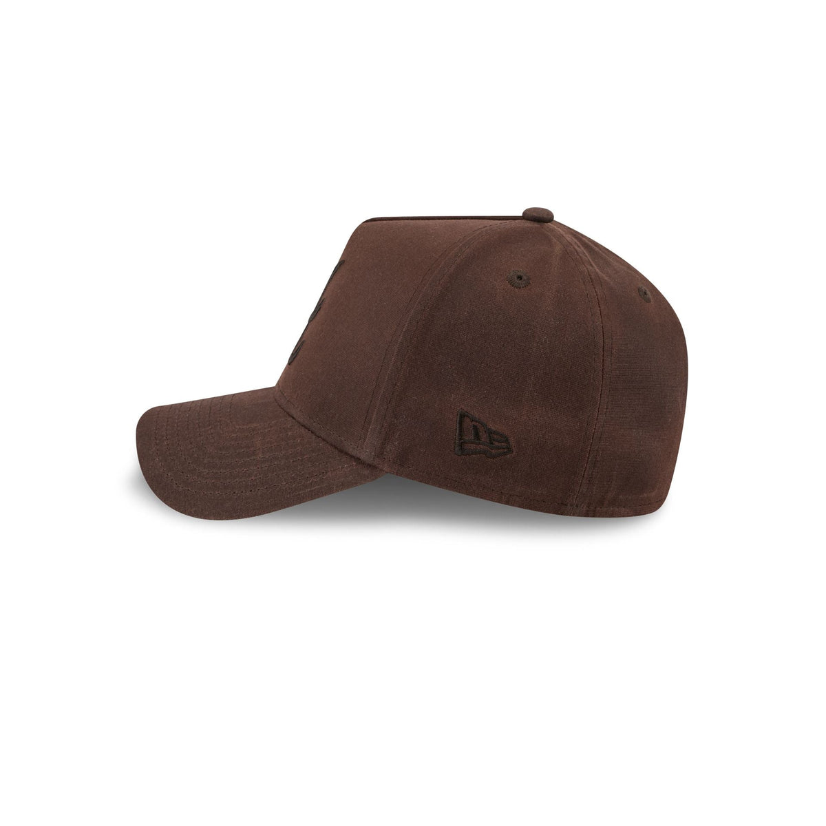 Atlanta Braves Waxed Canvas Brown 59FORTY A-Frame Fitted Hat